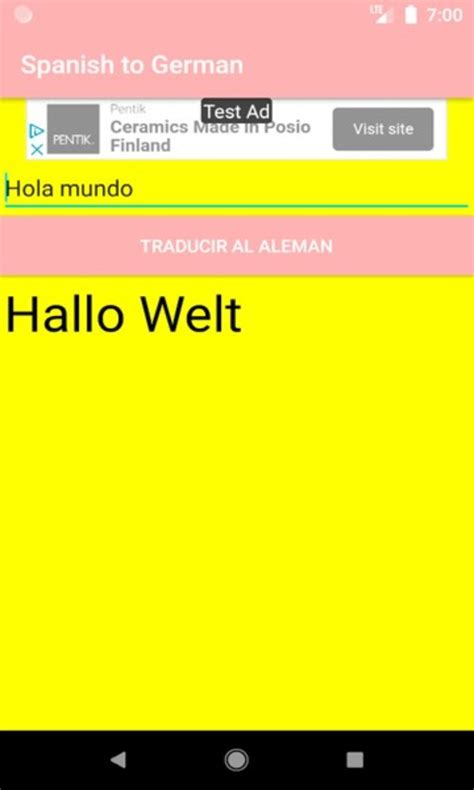 translate spanish to aleman